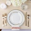 100 Disposable Guest Napkins,Soft and Absorbent Line-Feel Dinner Napkin,Elegant Decorative Paper Guest Towels for Kitchen,Bathroom,Weddings,Parties,Dinner and Events(Rose Gold) view 2