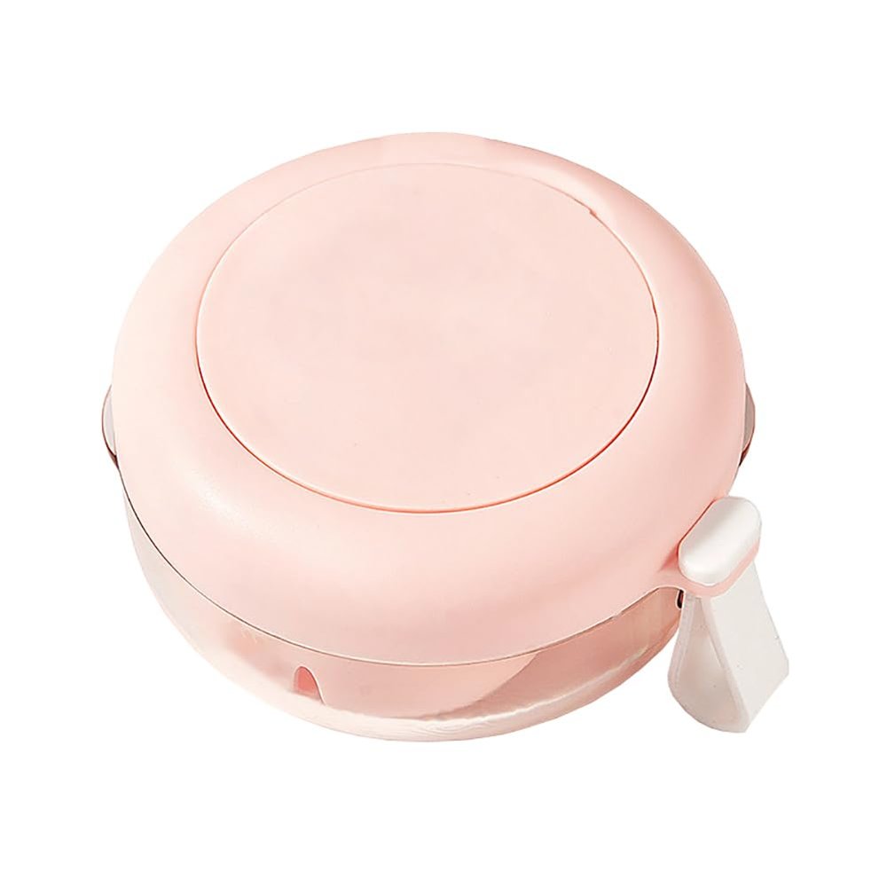 TJCGCKK Denture Case, Leak Proof Portable Retainer Case, Denture Cup with Strainer & Small Mirror, Denture Bath Box for Traveling Perfectly (Pink)