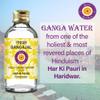 Deve Herbes Devprayag Gangajal Holy Ganga Water from the Origin of River Ganga at Devprayag in Clear Glass Bottle 100ml (3.38oz) view 2