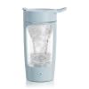 EQURA Electric Shaker Bottle, Blender Bottles, Made with Tritan - BPA Free - Portable Mixer Cup/USB Rechargeable Shaker Cups for Protein Shakes and Meal Replacement Shakes (Blue) view 1