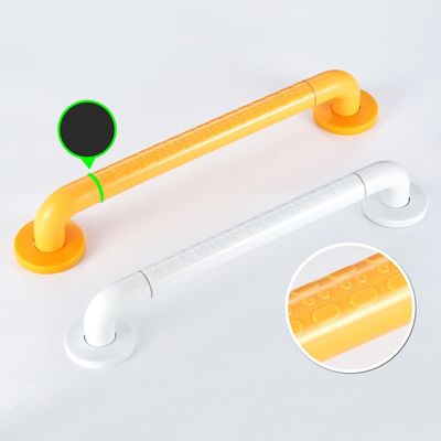 Toilet Safety Grab Bar Stainless Steel Shower Grab Bar,Wall Mounted Safety Hand Rail Support Handicap Elderly Senior Assist Bath Handle (White,30cm)