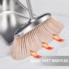 SOLUSTRE Indoor Outdoor Broom Set Hair Cleaning Broom Floor Reusable Device Long Handle view 3