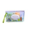 TRgqify-KM Wipes Packaging Bags Cute Portable Wipes Paper Holder Case Flip Cover Snap-Strap Tissue Box Cosmetic Pouch Tissue Boxes (Color : 13) view 1