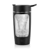 EQURA Electric Shaker Bottle,650ML Protein Shake Mixer, Made with Tritan - BPA Free - Portable Mixer Cup/USB Rechargeable Shaker Cups for Protein Shakes and Meal Replacement Shakes (Black) view 1