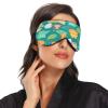 Cute Jungle Animals Sleep Mask Lightweight Soft Breathable Eye Mask with Adjustable Strap Blackout Eye Mask for Women Men for Travel Night Sleeping view 2