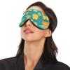Cute Jungle Animals Sleep Mask Lightweight Soft Breathable Eye Mask with Adjustable Strap Blackout Eye Mask for Women Men for Travel Night Sleeping view 3
