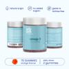 Jelly Pills Vegan Omega-3 (DHA from Microalgae) & B Vitamins  70 Gummies  Orange Flavour  No Added Sugar  100% Plant-Based Formula for Energy, Focus & Wellness view 2