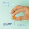 Jelly Pills Vegan Omega-3 (DHA from Microalgae) & B Vitamins  70 Gummies  Orange Flavour  No Added Sugar  100% Plant-Based Formula for Energy, Focus & Wellness view 4