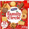McVitie's Family Circle 10 premium varities Assortment of Creams, Chocolate, Jam and other Sweet Biscuits 400g, Bulk cookies, Perfect for Gifting, Mum, & Dad by zamfoods nutrition info book (4) view 2