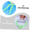 POPETPOP Face Hair Remover Facial Hair Remover 2Pcs for Smooth Epilation Sturdy Portable Design Women Men Sensitive Skin Face Body Use view 2