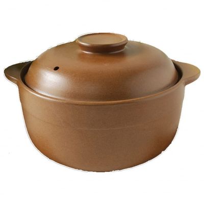 SUNMME Ceramic Soup Pot with lid, Durable Ceramic Casserole, Kitchen stew Pot with lid, Handmade, Suitable for All Kinds of Food.-1.2L Cooking pots and Pans (Size : 2.5L) (Onecolor 1.2L)