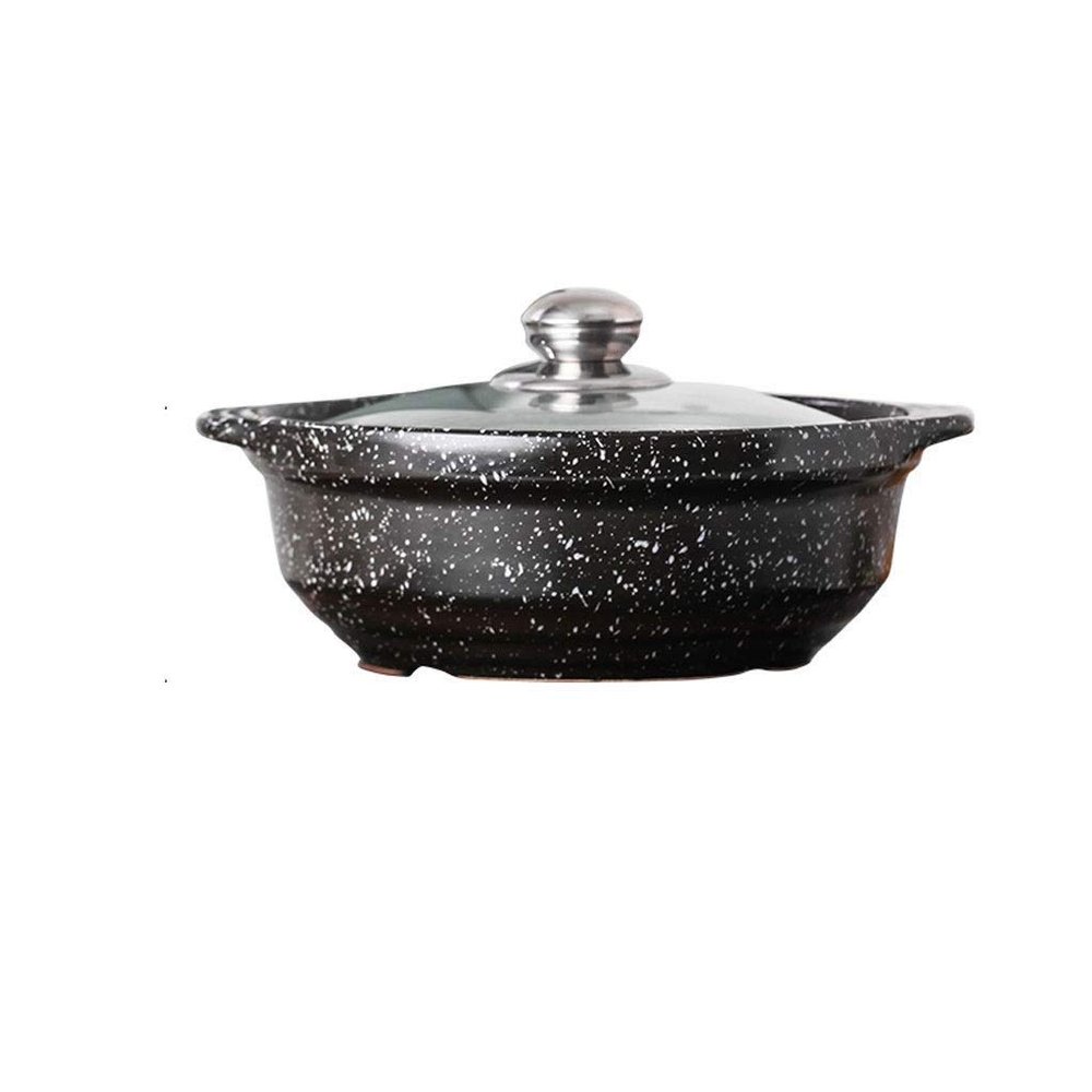 SUNMME Oven Casserole Stockpot, Anti-Warp Non Cookware, Induction Compatible, Dishwasher & Oven Safe Pot (Size : 2.5l) (A 2.5l)