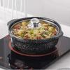 SUNMME Oven Casserole Stockpot, Anti-Warp Non Cookware, Induction Compatible, Dishwasher & Oven Safe Pot (Size : 2.5l) (A 2.5l) view 2