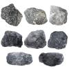 mookaitedecor 301-400g Natural Black Rutilated Quartz Raw Crystal Stone Mineral Specimen for Reiki Healing Desk Decor, Small Semi Precious Black Rough Stone Gift Collectible, Length 7.5-12.5cm view 3