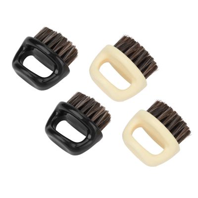 Ghzste 4pcs Knuckle Brush Beard for Men Styling Mustache Knuckle Brush Soft Bristles Sweep Beard Male