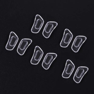 5 Pairs Inserted Silicone Eyeglasses Soft Nose Pads Glasses Massage Nose Pads for Glasses