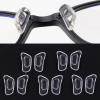 5 Pairs Inserted Silicone Eyeglasses Soft Nose Pads Glasses Massage Nose Pads for Glasses view 2