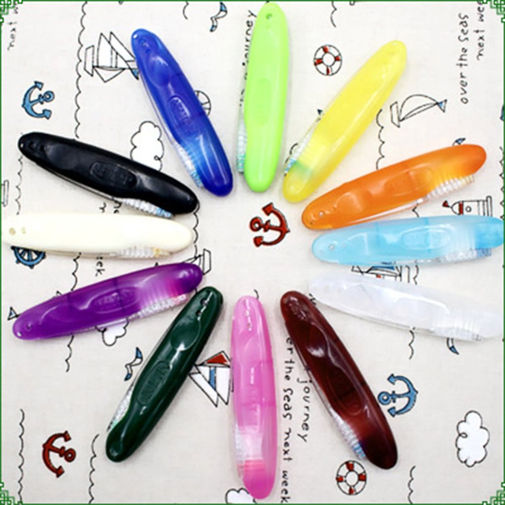 1pc Foldable Soft Hair Portable Toothbrush Travel Camping Hiking Outdoor Electric Rotating Toothbrushes for Adults Electric Rotating Toothbrush Electric Toothbrush Electric Toothbrushes for Adults