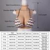 HUANQIN Silicone Breast Form Realistic Breast Plates Artificial Breast Silicone Filled I Cup, Breast Simulation Female Breasts Costume Breasts, Silicone Breasts Crossdresser Breast Prosthesis, Ivory view 4