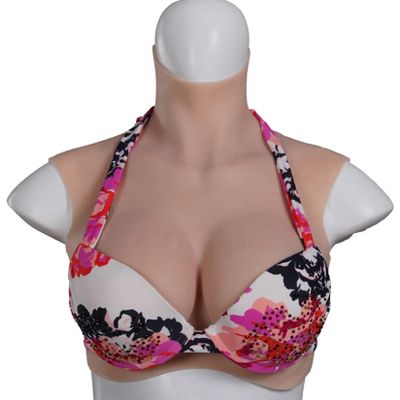 Silicone Breast Form Realistic Breast Plates Artificial Breast Cotton Filled I Cup, Silicone Breast Forms, Artificial Tits, Breast False Boobs, Silicone Breast Form Artificial False Breast, Ivory