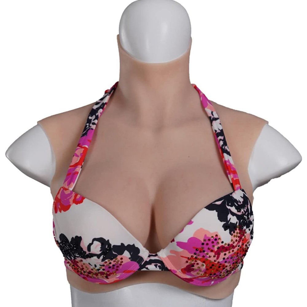 Silicone Breast Form Realistic Breast Plates Artificial Breast Cotton Filled I Cup, Silicone Breast Forms, Artificial Tits, Breast False Boobs, Silicone Breast Form Artificial False Breast, Ivory