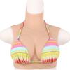 Silicone Breast Form Realistic Breast Plates Artificial Breast Cotton Filled E Cup, Simulation Breast Fake Boobs Cosplay Realistic Fake Boobs, Fake Boobs, Silicone Breast Simulation Breast, Tan view 1