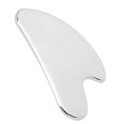 Gua Sha Facial Tools, Stainless Steel Guasha Tool for Face, Gua Sha Massage Tool for SPa Acupuncture Trigger Point, Lymphatic Drainage Tool Muscle Scraper Tool
