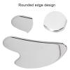 Gua Sha Facial Tools, Stainless Steel Guasha Tool for Face, Gua Sha Massage Tool for SPa Acupuncture Trigger Point, Lymphatic Drainage Tool Muscle Scraper Tool view 2