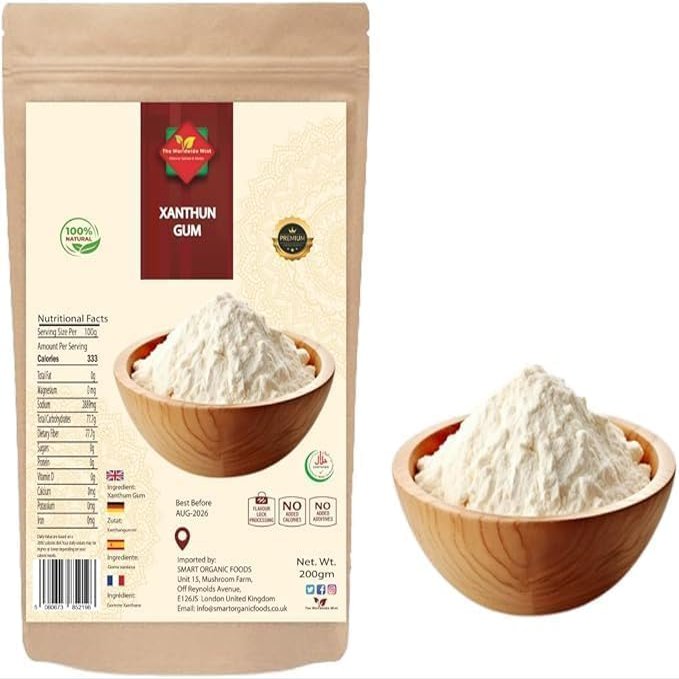 Xanthun Gum (100g/3.52oz) | Extra Fine Powder | Non-GMO, Thickener for Sauces, Soups, Dressings | Vegan | Gluten Free | Premium Quality
