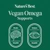Nature's Best Vegan Omega 3 Oil - High-Strength, 250mg DHA - Plant-Based, Supports Vision & Brain Function - UK Made - 60 Vegan Capsules (2 Months' Supply) view 3