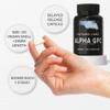 Alpha GPC Choline Supplement 600mg per Serving (High Strength) Cognitive Supplements for Memory, Mood & Motivation - Lab Tested, Non-GMO, Nootropic for Brain Made in The UK (60 300mg Capsules) view 3