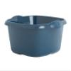 32cm Washing Up Bowl Plastic 9L Litre Bowl With Handles Perfect Use for Kitchen Sink, Basing, Countertop Multipurpose Bowl with Cleverly Design Gloss Chic Finish Look  MADE IN UK (Midnight Navy) view 3
