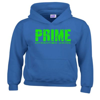 RADIANCE Funny Printed Prime Drink Hydration Flavour Logan Paul KSI kids and Adult Hoodies Royal
