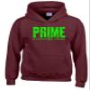 RADIANCE Funny Printed Prime Drink Hydration Flavour Logan Paul KSI kids and Adult Hoodies Burgundy view 1
