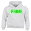RADIANCE Funny Printed Prime Drink Hydration Flavour Logan Paul KSI kids and Adult Hoodies White view 1