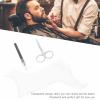 Beard Shaping Tools, 3 Piece Men's Beard Trimming Tools Men's Professional Beard Styling Tools for Beard Enthusiasts and Barbers with Scissors Comb and Pen view 2