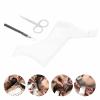 Beard Shaping Tools, 3 Piece Men's Beard Trimming Tools Men's Professional Beard Styling Tools for Beard Enthusiasts and Barbers with Scissors Comb and Pen view 4
