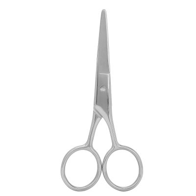 Beard Scissors, Hair Cutting Scissors Men's Beard and Mustache Scissors Stainless Steel Men's Grooming Scissors for Salon and Home Use(MJ-LF010)
