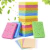 15 Pcs Cellulose Sponges Kitchen, 5 Colors Non-Scratch Colorful Sponges, Biodegradable Compressed Sponges, Large Cellulose Sponge for Kitchen, Bathroom, Cars, Funny Cut-Outs DIY view 1