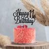 Gtseryeio Black Glitter Happy 11th Birthday Cake Topper, 11th Birthday Party Decorations Supplies (11) view 2