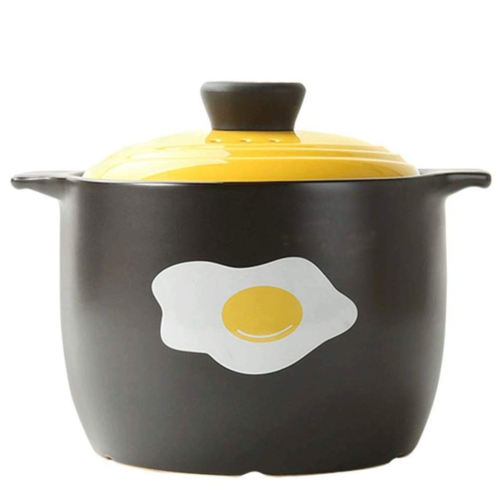 SUNMME Casserole Dish Set with Lid Ceramic Nonstick Casserole Stockpot, Anti-Warp