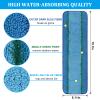 GZJoSum 6 Pack Deep Clean Pads Replacement for Bona Family of Mops, Washable & Reusable Microfiber Cleaning Pad for Hardwood and Multi-Surface Floors Cleaning Head, Wet/Dry Mop view 2