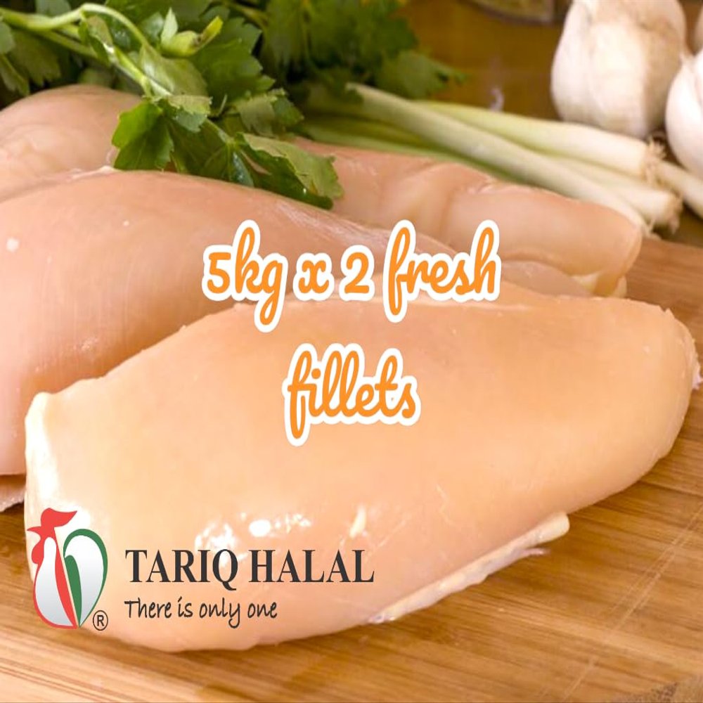 Tariq Halal Fresh Chicken Breast (10kg)