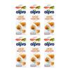6 x 1Ltr Almond Nuts Unsweetened Plant Based Milk Sugar FREE Low Fat Vegeterian Drink view 1