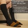 360 RELIEF 2 Pairs Copper Compression Socks Women & Men 15-20 mmHg Varicose Veins, Travel, Running, Pregnancy Socks, L/XL, Black + Laundry Bag view 4