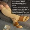 360 RELIEF 2 Pairs Copper Compression Socks Women & Men 15-20 mmHg Varicose Veins, Travel, Running, Pregnancy Socks, XXL, Beige + Laundry Bag view 4