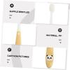 JECOMPRIS Cute Panda Toothbrush for Boys and Girls with Ultra Fine Soft Hair Handy Storage Bucket High Density Manual Tooth Brush for Baby Oral Care view 4