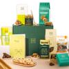 Newborn, Baby Vegan Gift Hamper Basket, Luxury Gourmet Gifts for Women, Men, Couples, with Vegan Chocolate by EDEN & CO view 1