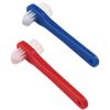 Amosfun 2pcs Double-Headed Toothbrush Set Blue Red Oral Blind Area Cleaning Brush for Adults for Cleaning False Teeth and Braces view 1