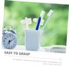 Amosfun 2pcs Double-Headed Toothbrush Set Blue Red Oral Blind Area Cleaning Brush for Adults for Cleaning False Teeth and Braces view 2